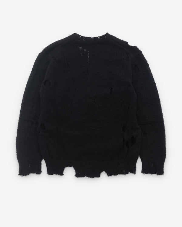 Junya Watanabe - Women’s Distressed Sweater - (Black)