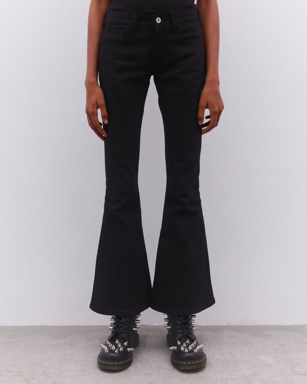 Junya Watanabe - Women’s Flared Jeans - (Black)