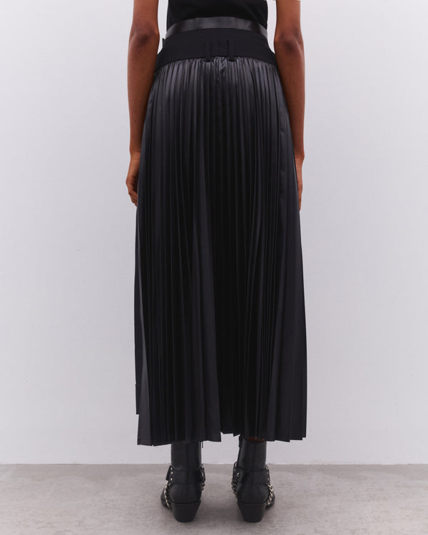 Junya Watanabe - Women’s Trousers With Pleated Skirt - (Black)