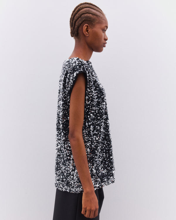 Junya Watanabe - Women’s Sleeveless Sequin Tunic - (Silver)