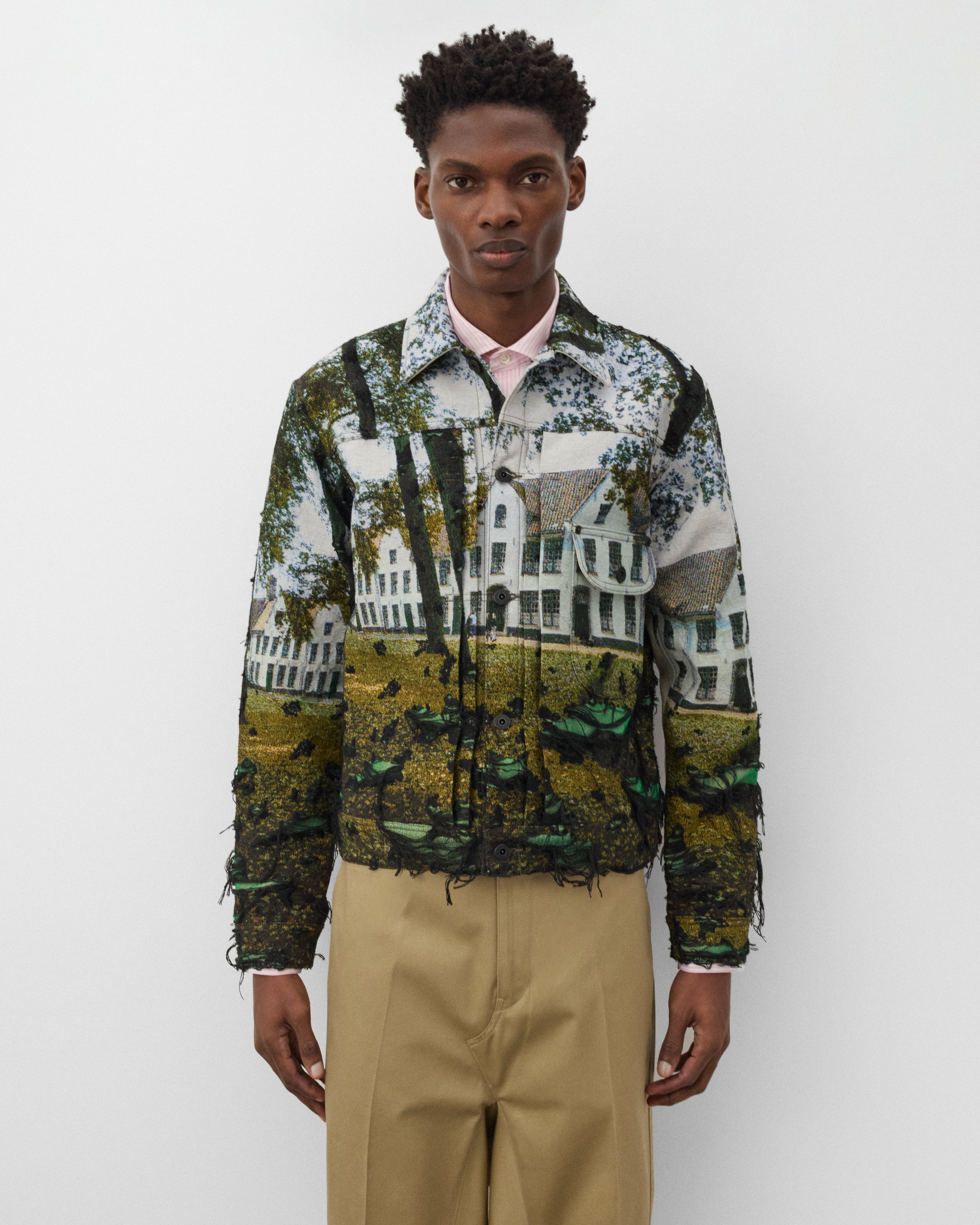Junya Watanabe Man: Men's House Jacket (Multi) | Dover Street