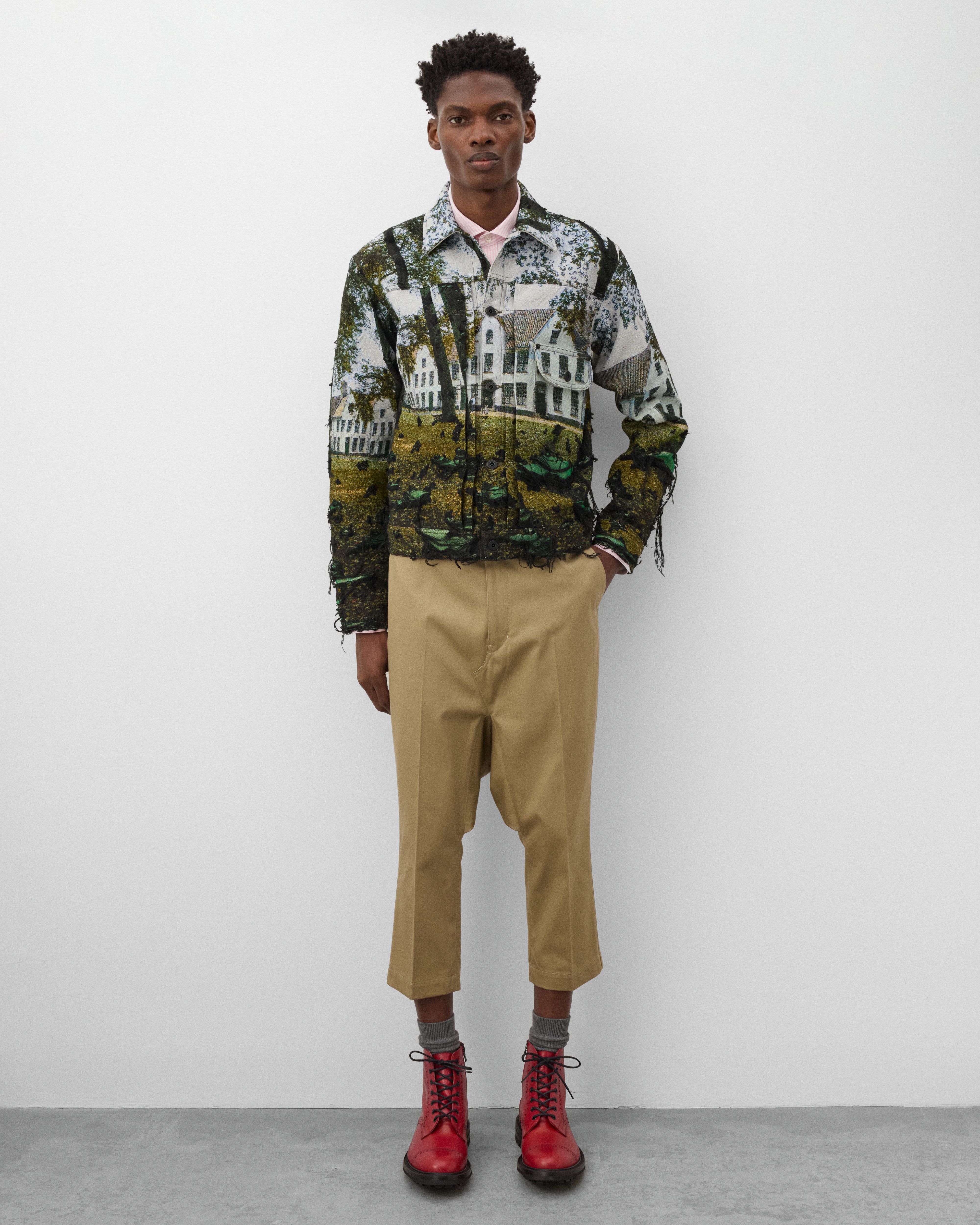 Junya Watanabe Man: Men's House Jacket (Multi) | Dover Street