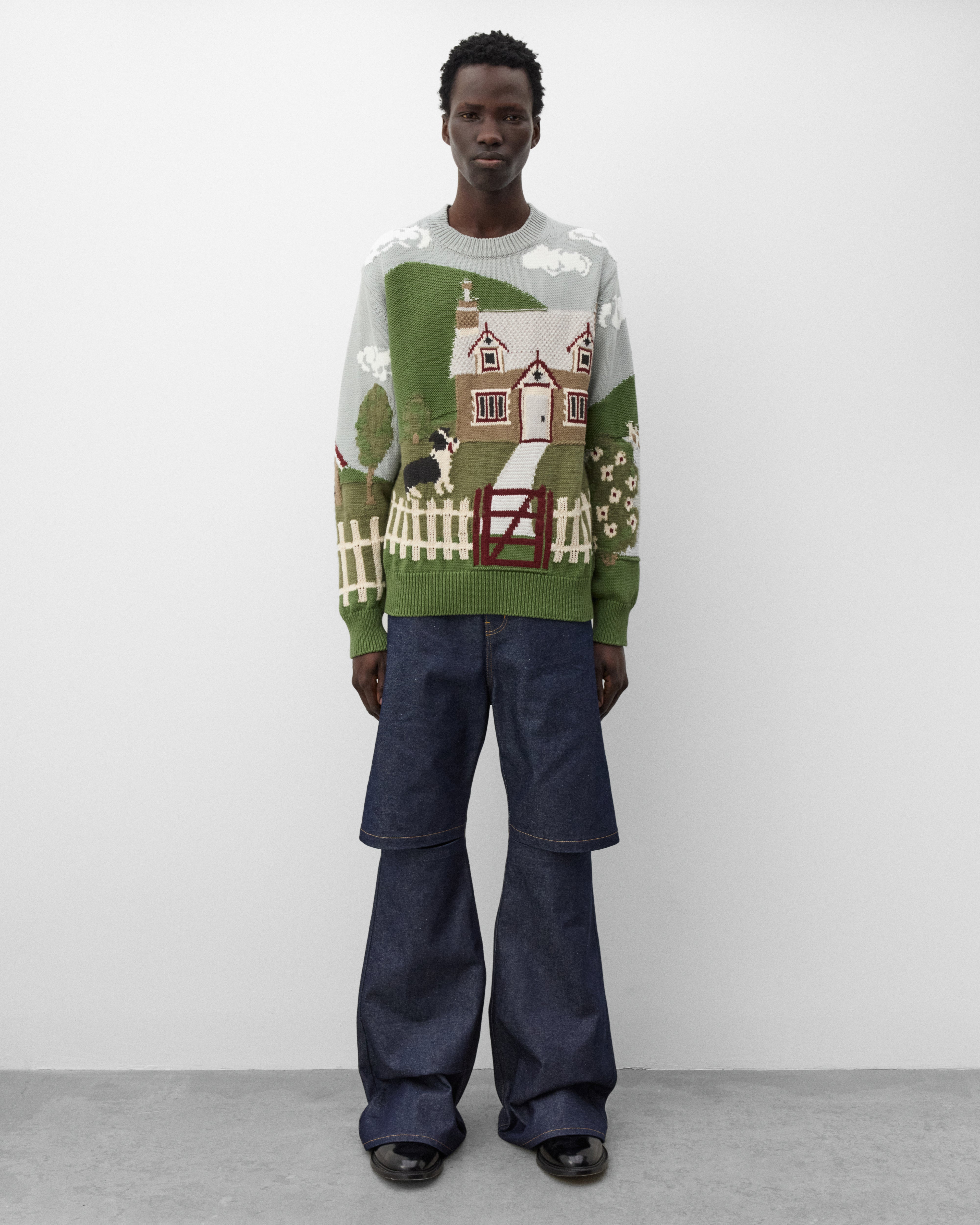 Junya Watanabe Man: Men's House Sweater (Multi) | Dover Street