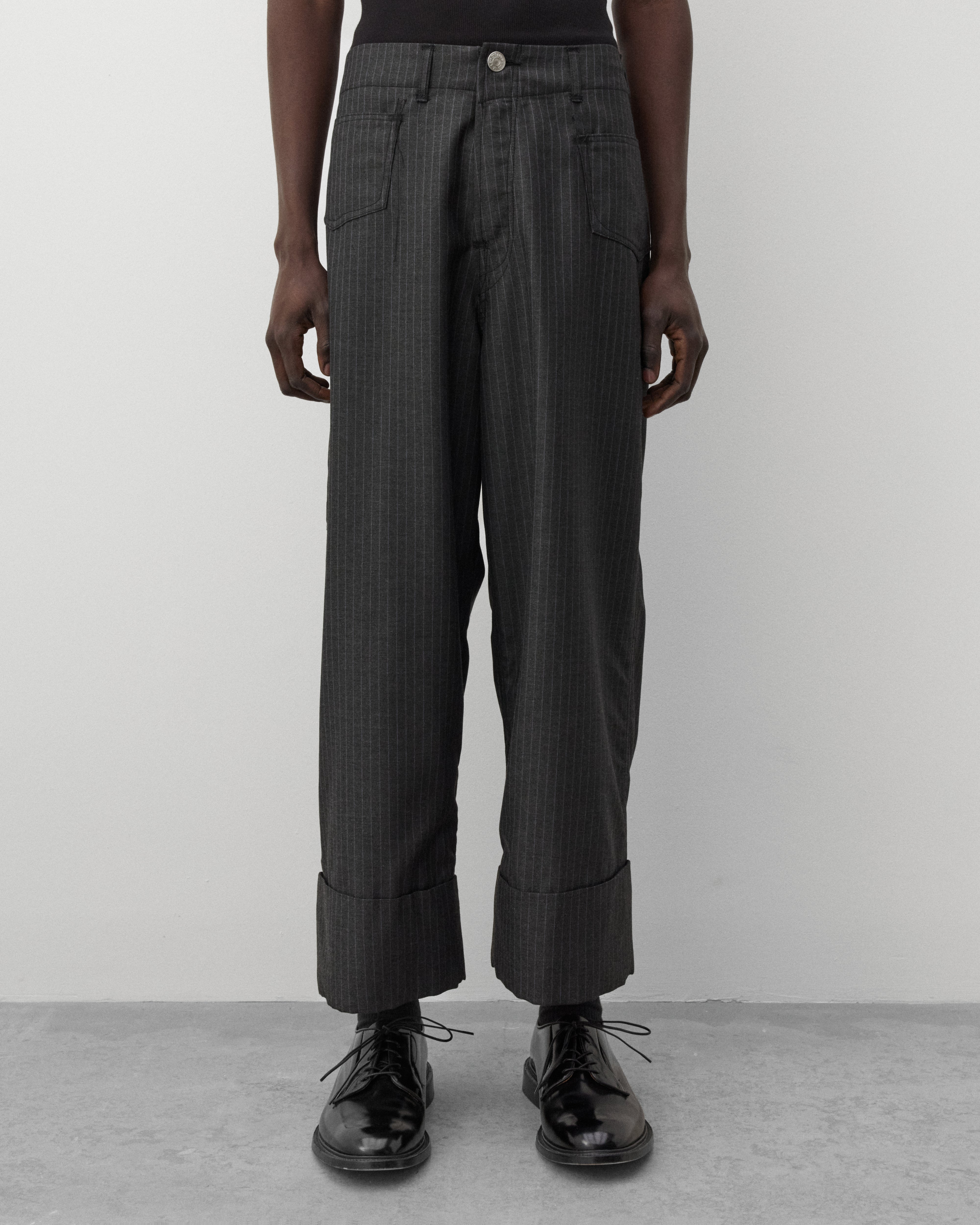 junya watanabe man 22ss ストライプパンツ Junya Watanabe MAN Pinstripe Pants x Levi's | Charcoal/brw | SVD USA