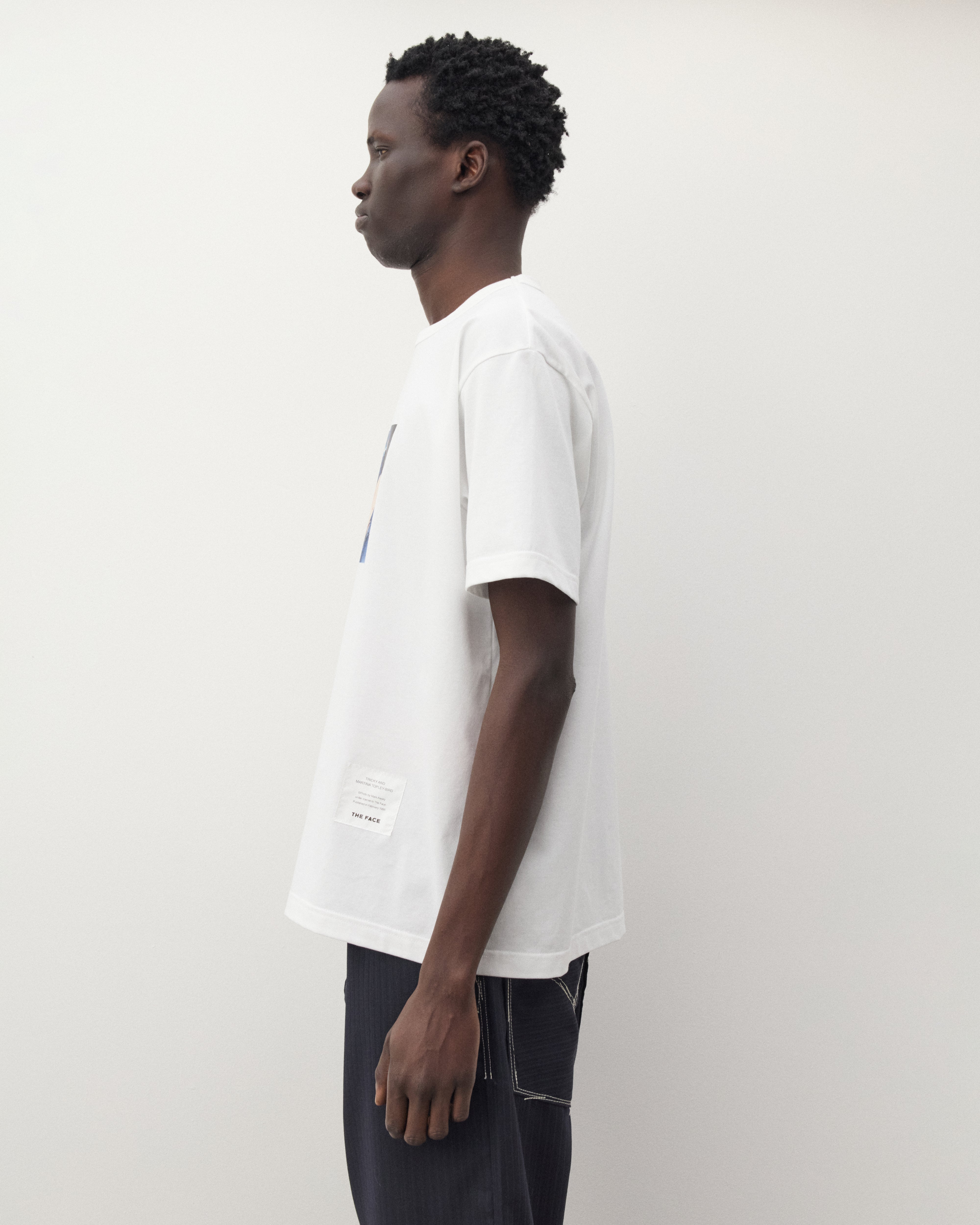 新品 JUNYA WATANABE Tシャツ ボーダー レッド ホワイト Junya Watanabe Man: Men's The Face Tricky And Martina T-Shirt