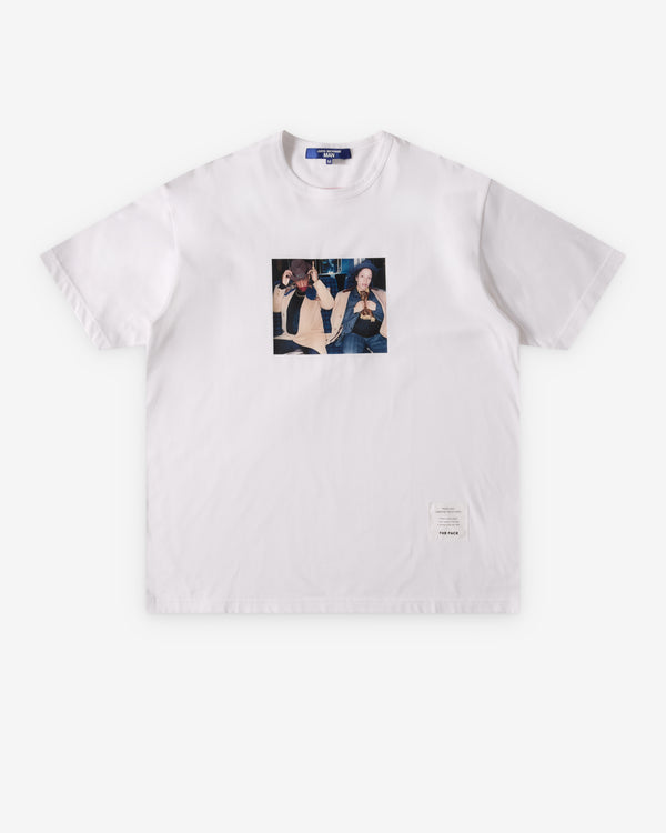Junya Watanabe Man - Men's The Face Tricky And Martina T-Shirt - (White)
