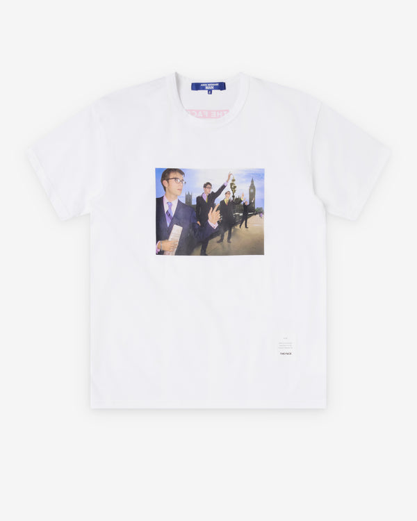 Junya Watanabe Man - Men's The Face Blur T-Shirt - (White)