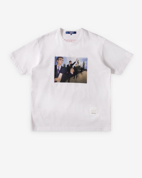 Junya Watanabe Man - Men's The Face Blur T-Shirt - (White)