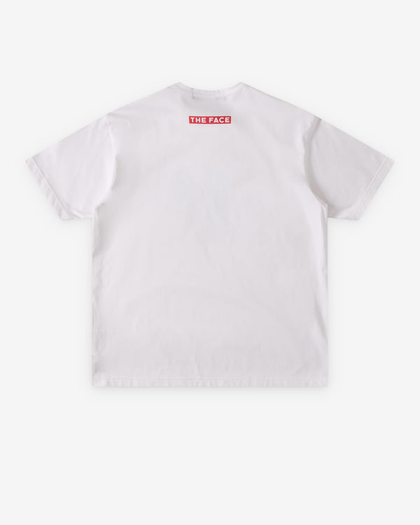 Junya Watanabe Man - Men's The Face Blur T-Shirt - (White)