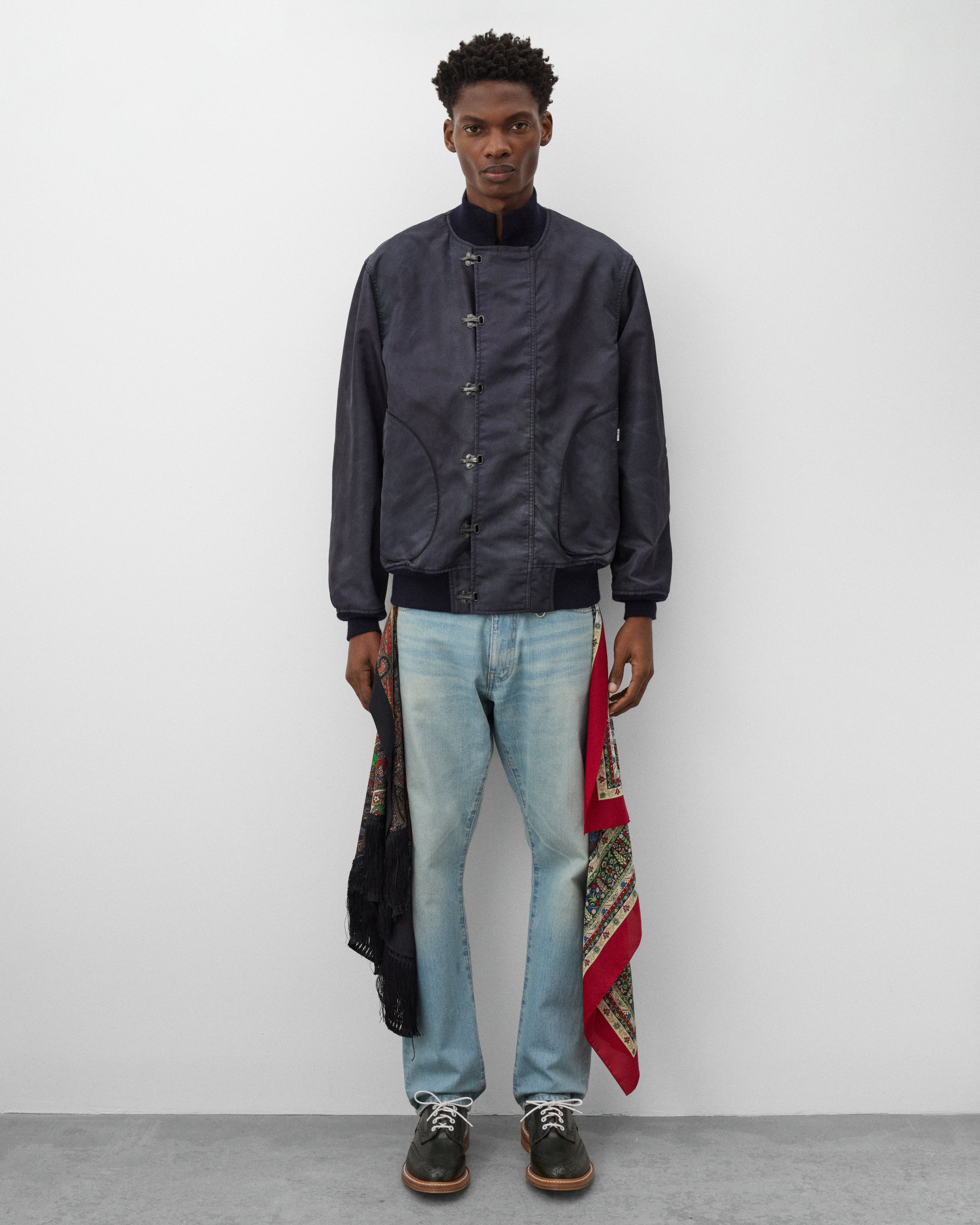 EYE Junya Watanabe Man: Men's New Manual Bomber Jacket (Dark Grey