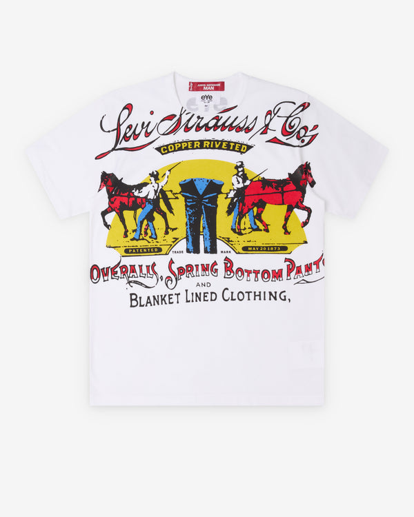 EYE Junya Watanabe Man - Men's Levi's T-Shirt - (White)