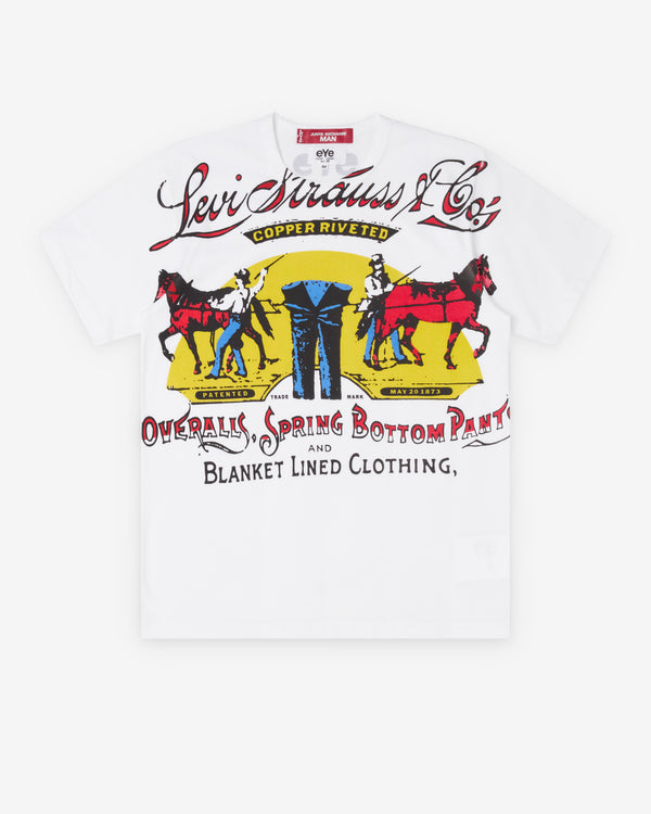 EYE Junya Watanabe Man - Men's Levi's T-Shirt - (White)