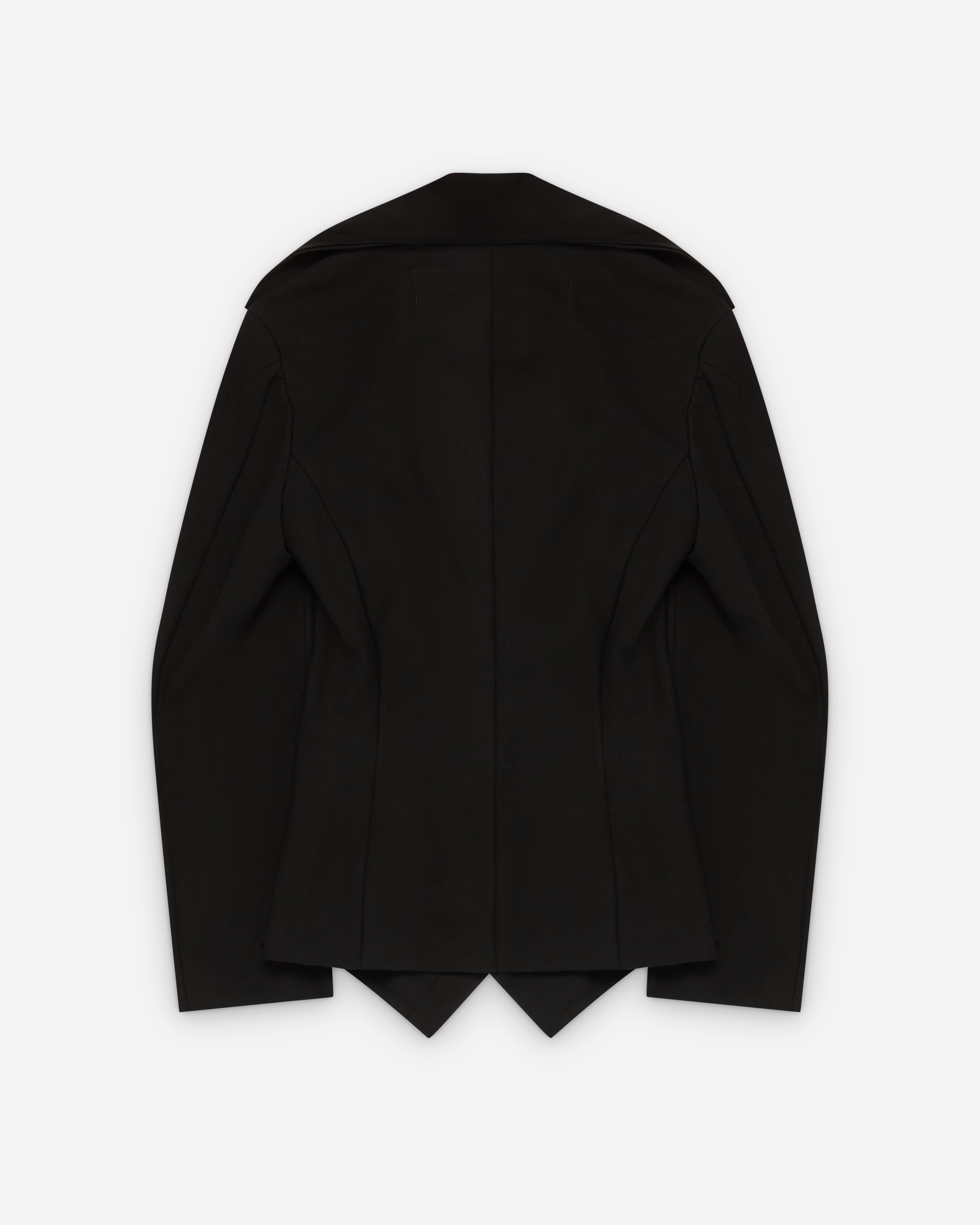 Junya Watanabe: Women's Lightweight Georgette Blazer (Black
