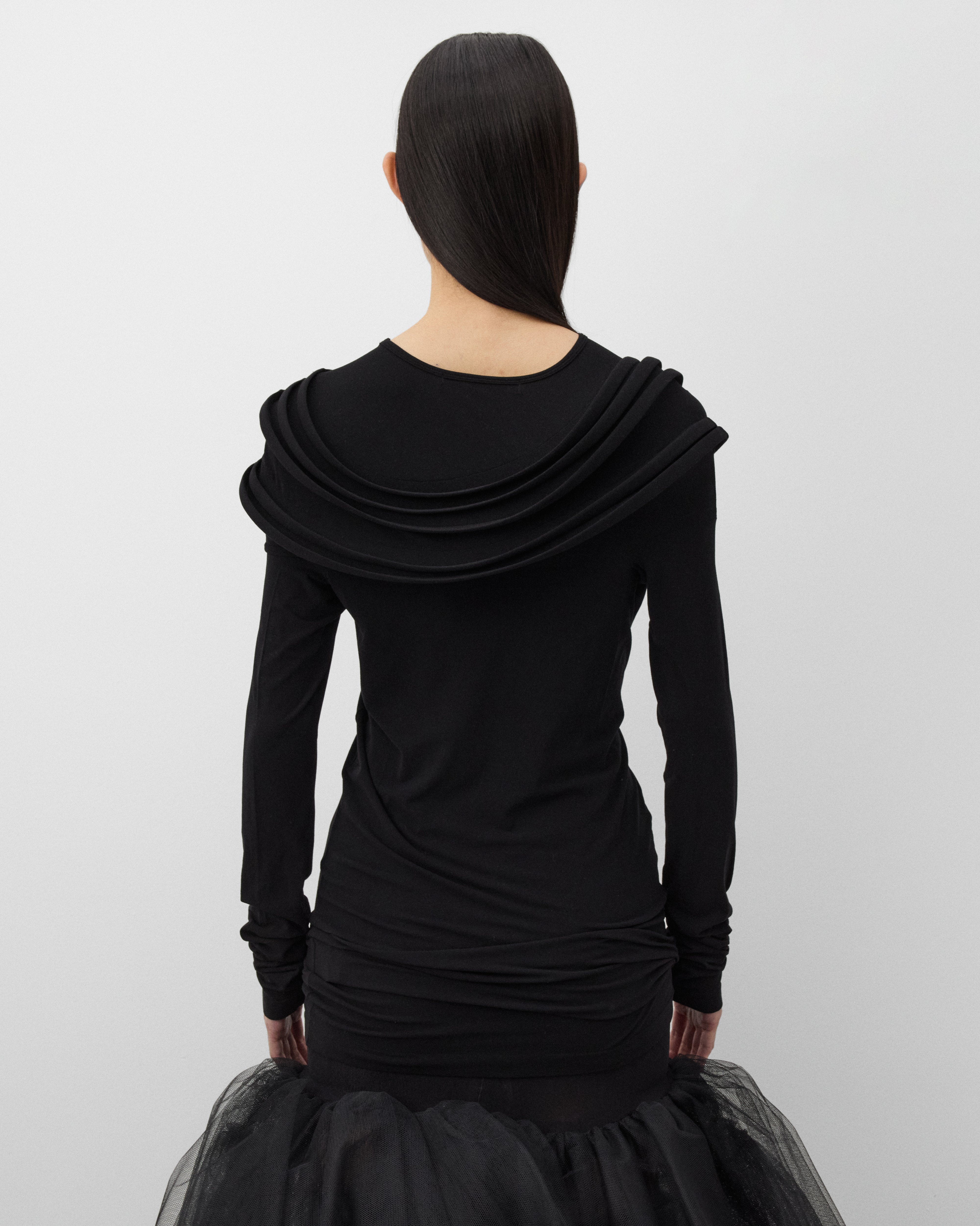 トップス Dover | (Black) Top Sleeve Long Disc Women's Watanabe: Junya Watanabe Junya トップス