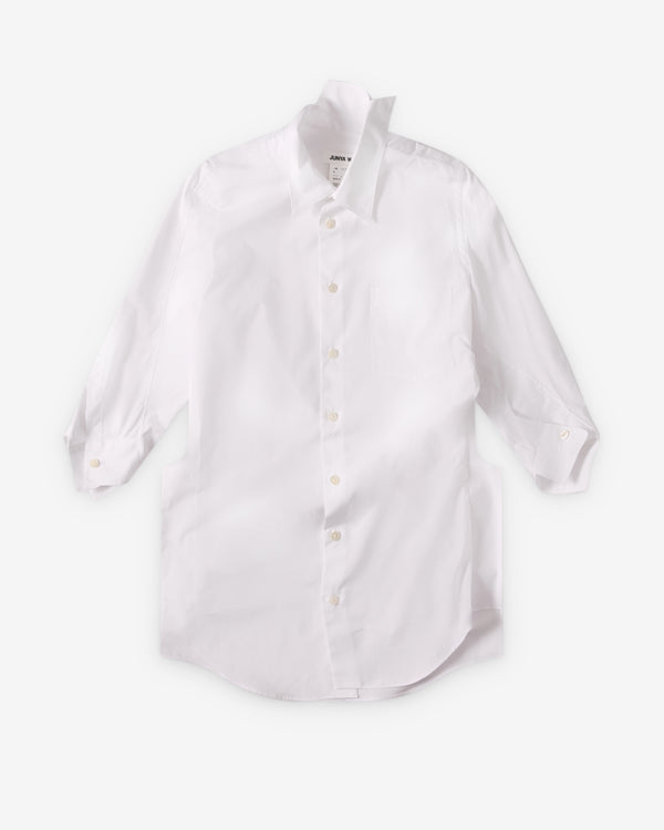 Junya Watanabe - Women's Asymmetric Shirt Blouse - (White)
