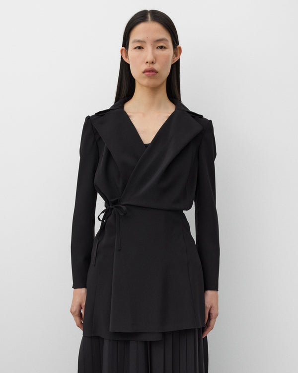 Junya Watanabe - Women's Tie Waist Jacket - (Black)