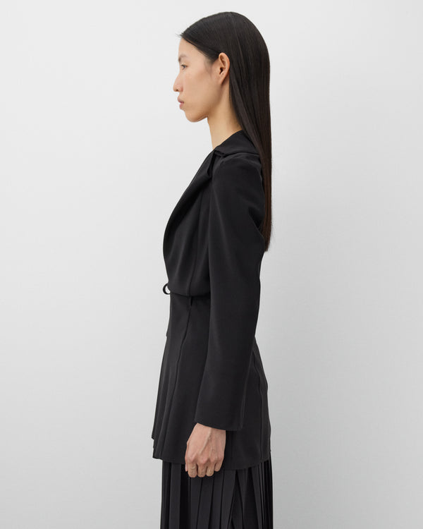 Junya Watanabe - Women's Tie Waist Jacket - (Black)