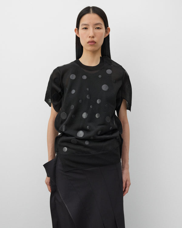 Junya Watanabe - Women's Jacquard Dot Sweater - (Black)