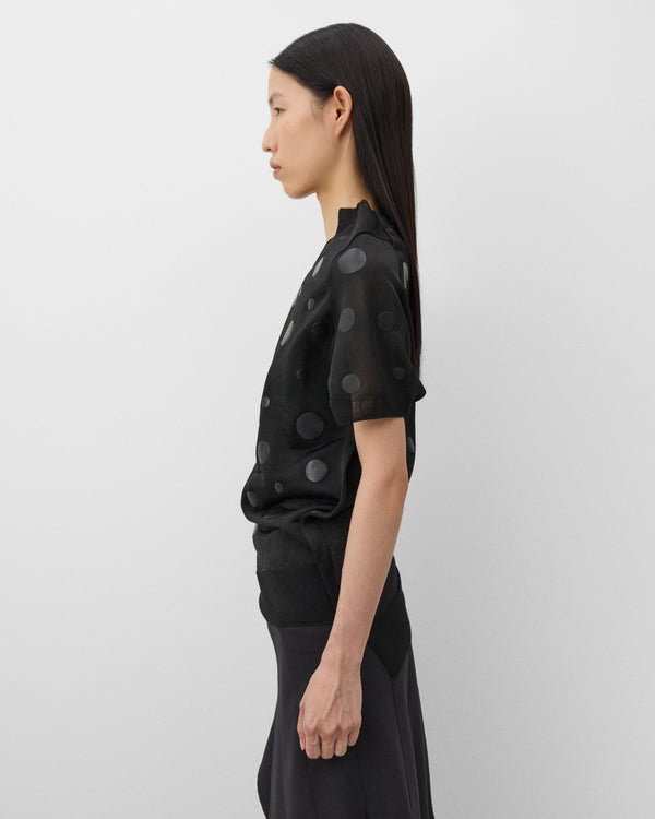 Junya Watanabe - Women's Jacquard Dot Sweater - (Black)