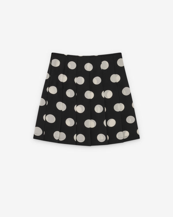 Junya Watanabe - Women's Polka Dot Skirt - (Black/White)