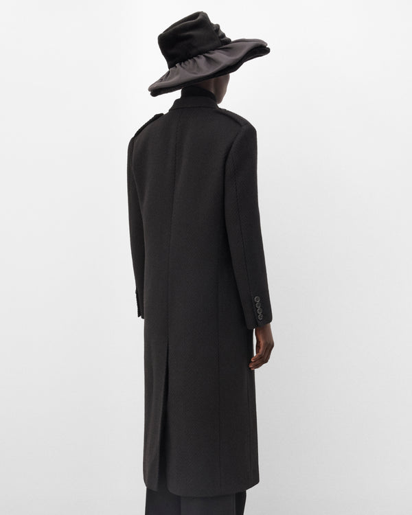 Junya Watanabe - Women's Double Breasted Maxi Coat - (Black)