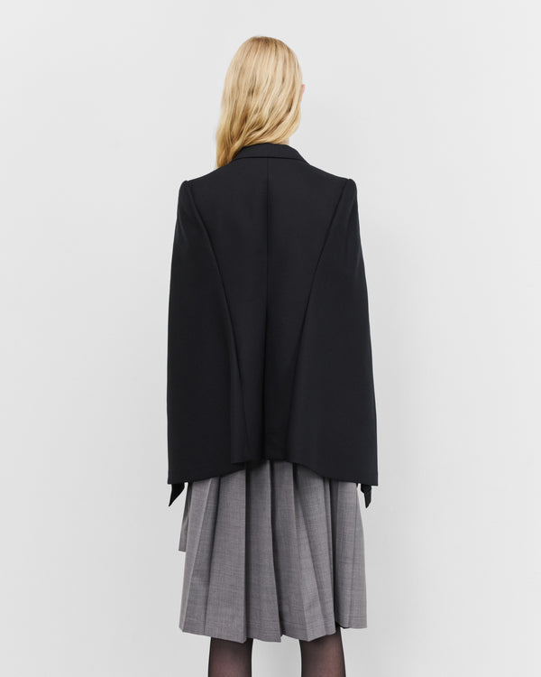 Junya Watanabe - Women's Cut Out Sleeve Blazer - (Black/White)