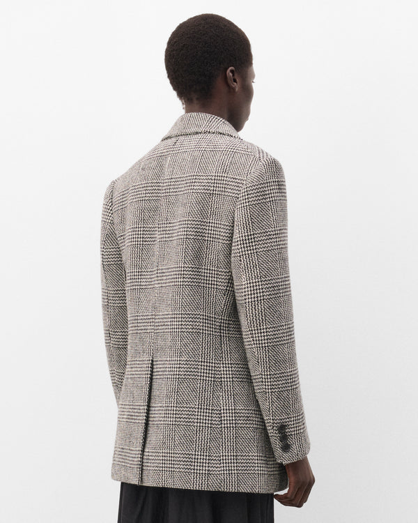 Junya Watanabe - Women's Wool Check Blazer - (Black/White)