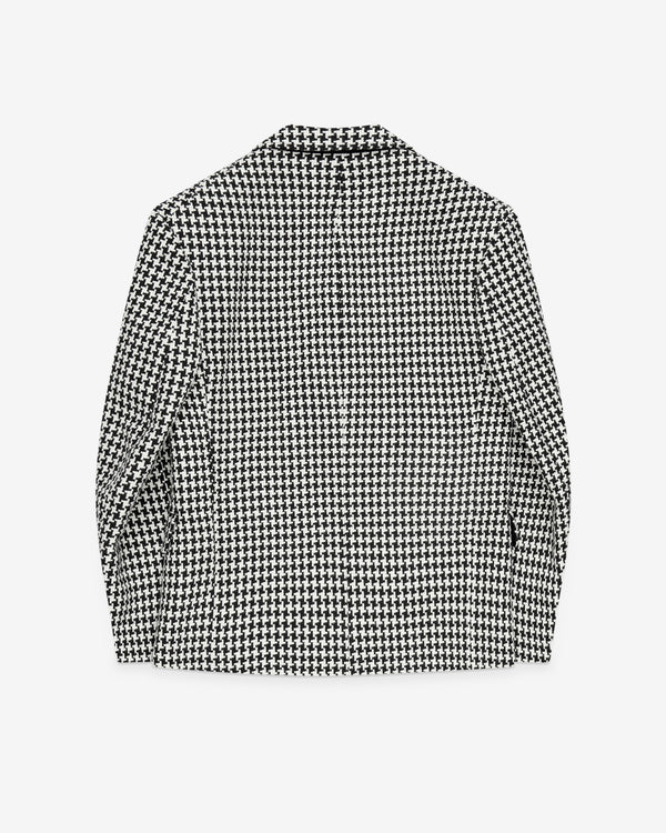 Junya Watanabe - Women's Houndstooth Double Breasted Blazer - (Black/White)