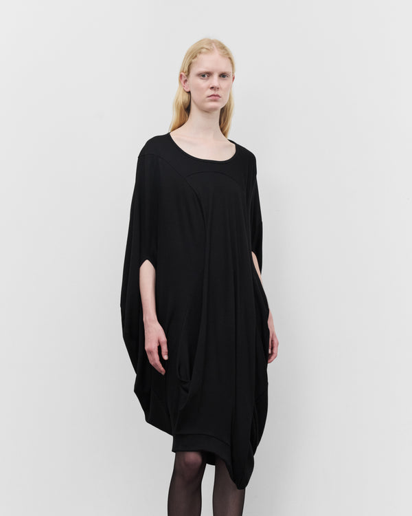 Junya Watanabe - Women's Draped Midi Dress - (Black)