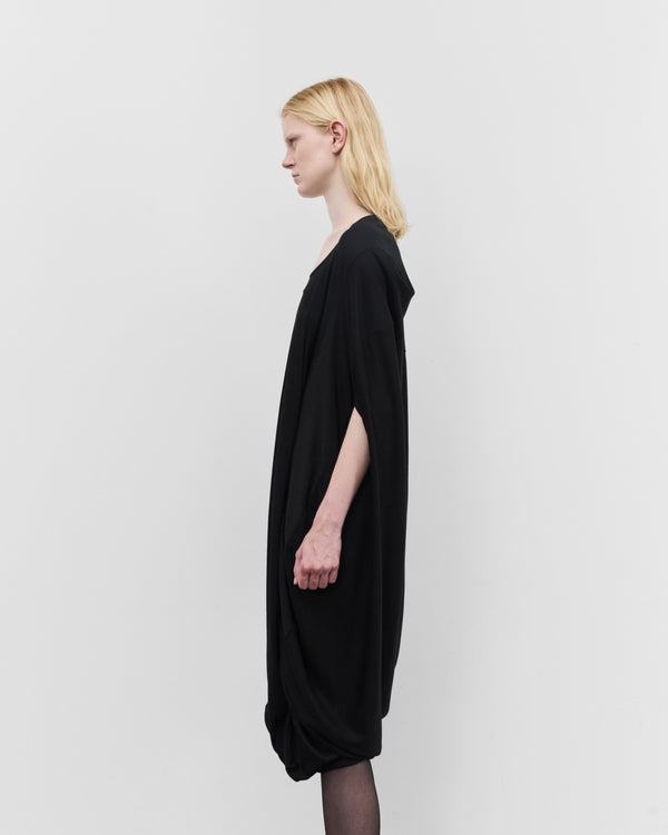 Junya Watanabe - Women's Draped Midi Dress - (Black)