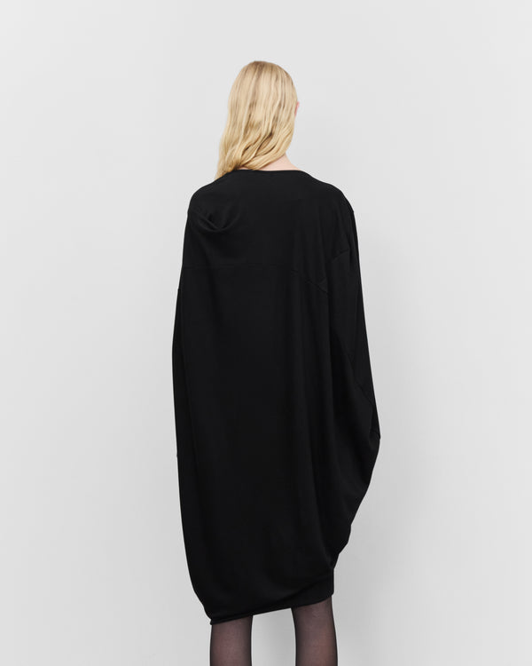Junya Watanabe - Women's Draped Midi Dress - (Black)