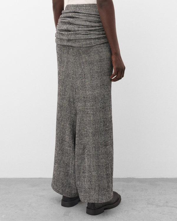 Junya Watanabe - Women's Glen Check Hight Waist Trousers - (Black/White)