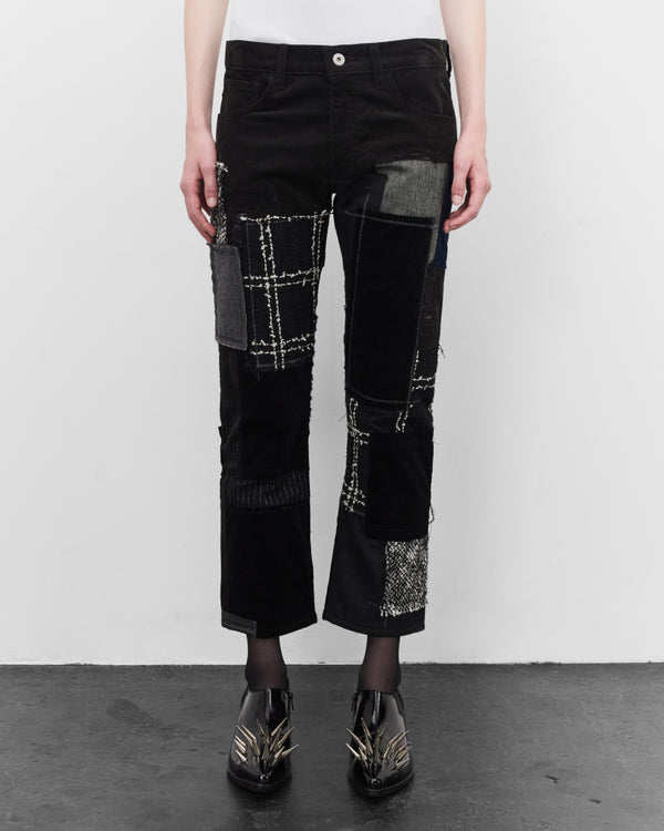 Junya Watanabe - Women's Patchwork Denim Jeans - (Indigo)