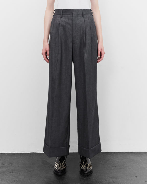 Junya Watanabe - Women's Wool Suit Trousers - (Grey)