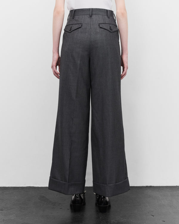 Junya Watanabe - Women's Wool Suit Trousers - (Grey)
