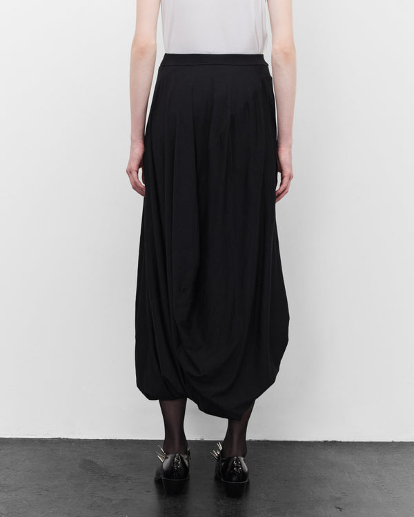 Junya Watanabe - Women's Draped Skirt - (Black)