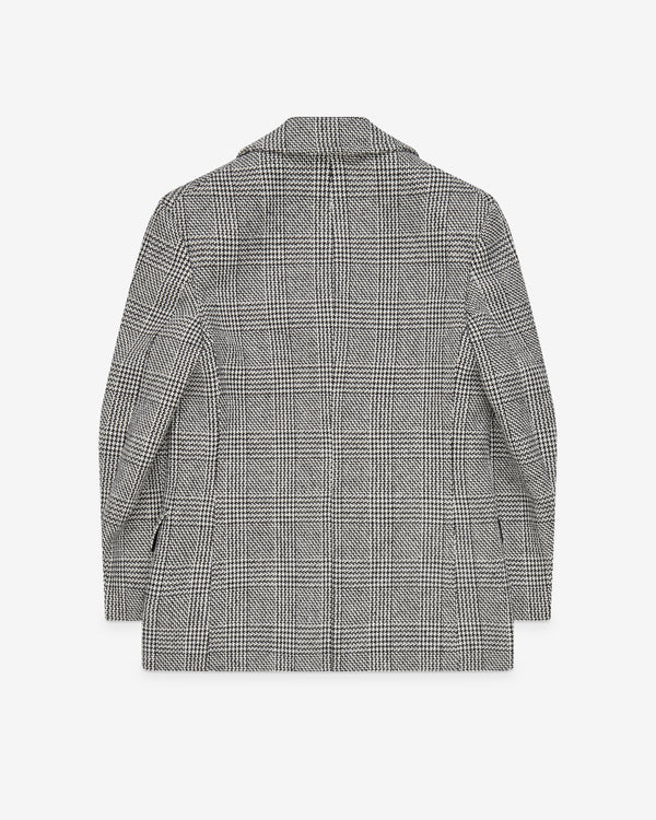 Junya Watanabe - Women's Wool Check Blazer - (Black/White)