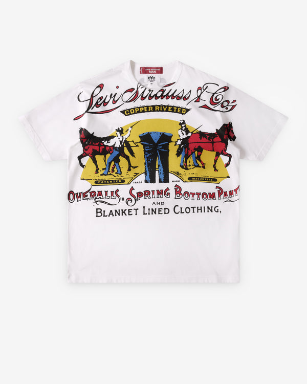EYE Junya Watanabe Man - Men's Levi's T-Shirt - (White)