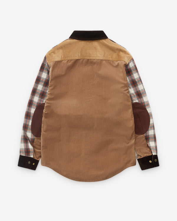 Junya Watanabe Man - Men’s Checked Heavyweight Shirt - (Multi)