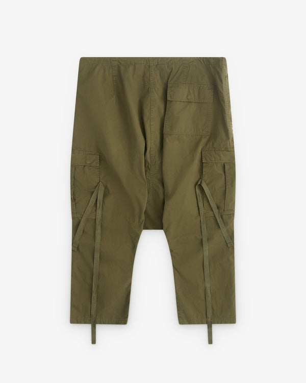 Junya Watanabe Man - Men’s eYe Drop Crotch Cropped Trousers - (Khaki)