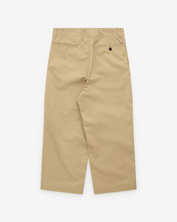Junya Watanabe Man - Men’s Wide Leg Chino Trouser - (Beige)