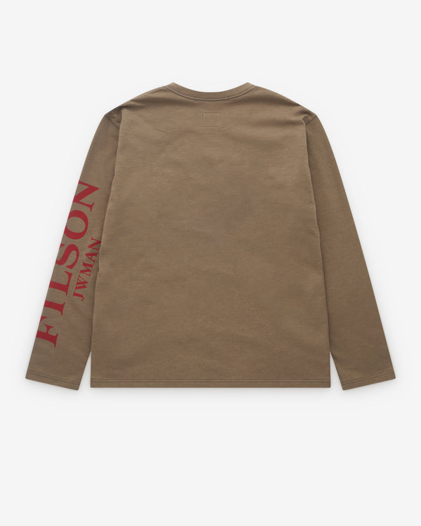 Junya Watanabe Man - Men’s Filson Long Sleeve T-Shirt - (Khaki)