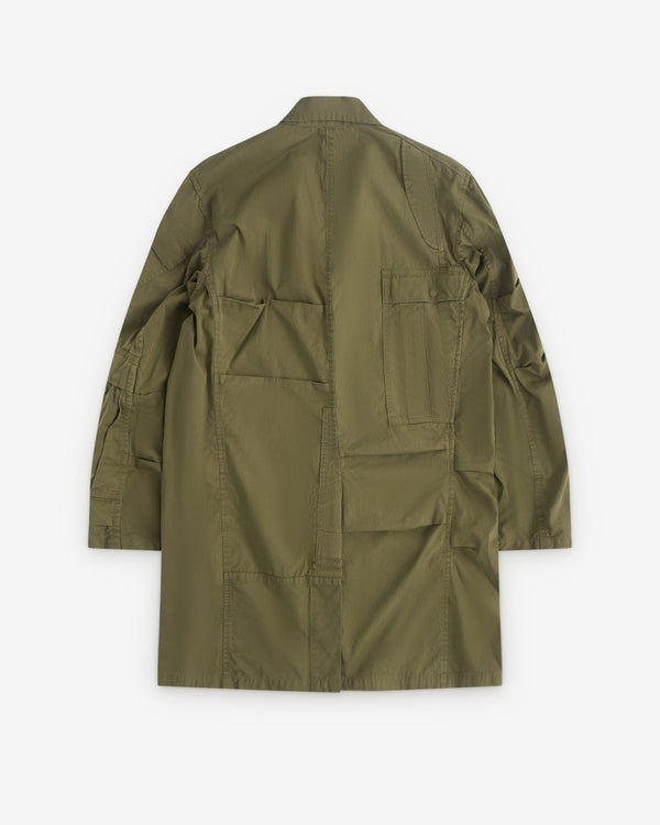 eYe Junya Watanabe Man - Men’s Rebuild By Needles Multi Pocket Duster Coat - (Khaki)