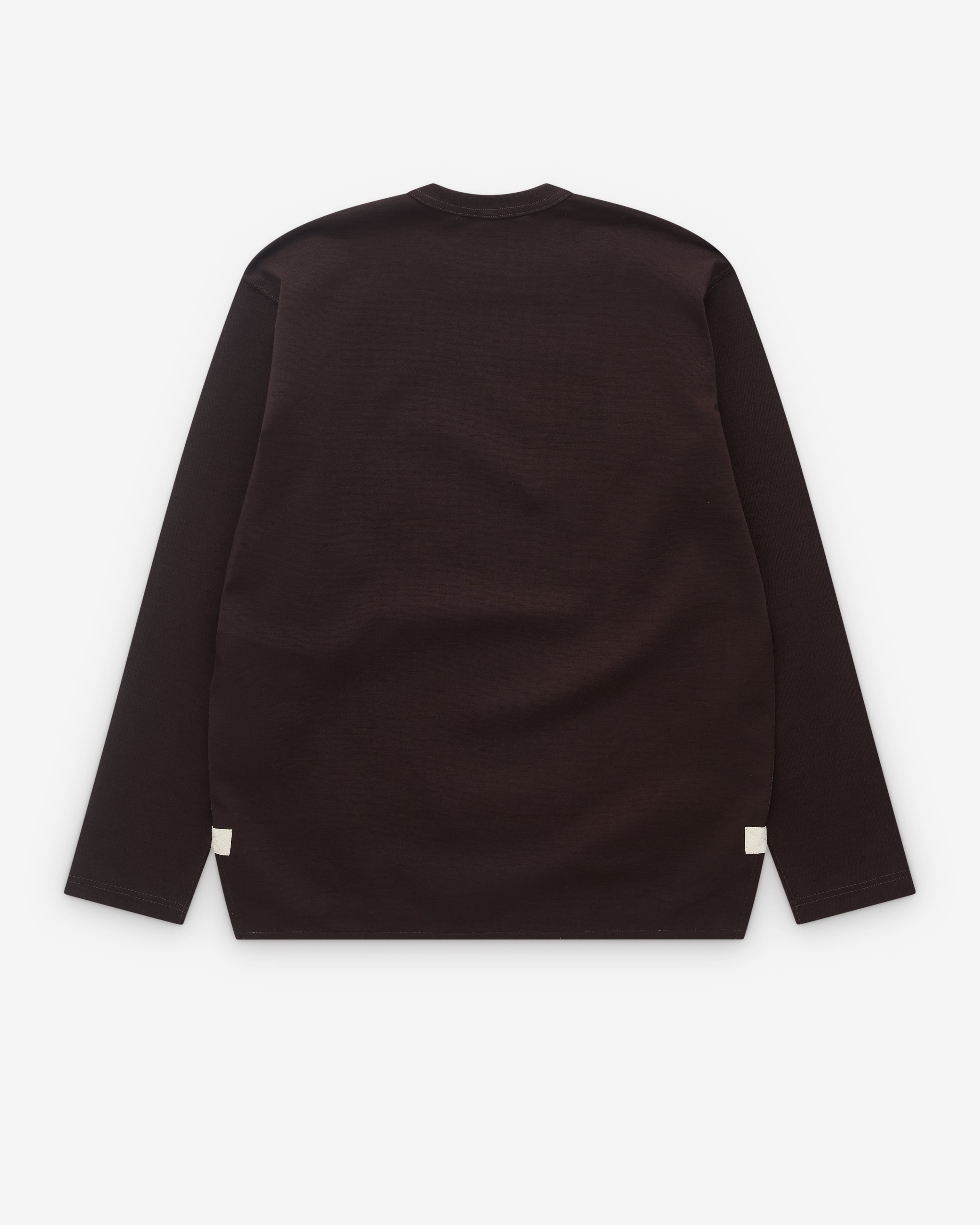 Junya Watanabe Man: Men's Wool Blend Long Sleeve T-Shirt