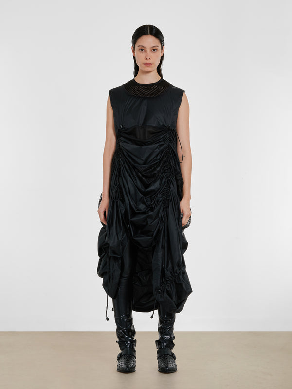 Junya Watanabe - Women’s Layered Mesh Dress - (Black Mix)