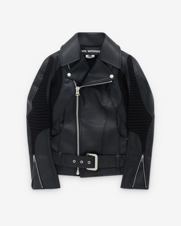 Junya Watanabe - Women’s Panelled Biker Jacket - (Black)