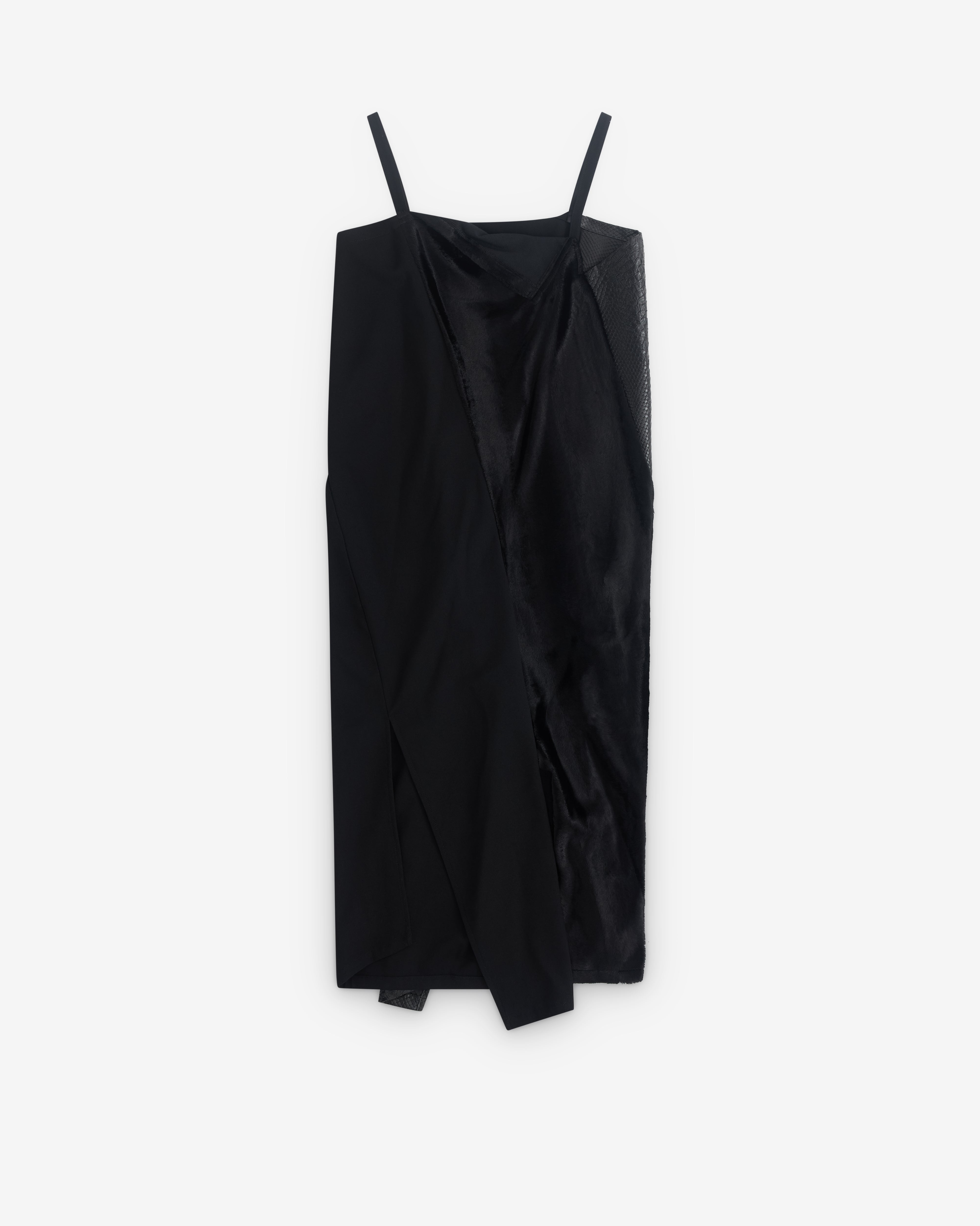 JUNYA WATANABE Dress キャミソールワンピース Comme des Garcons Junya Watanabe Black Sleeveless Horn Dress Size