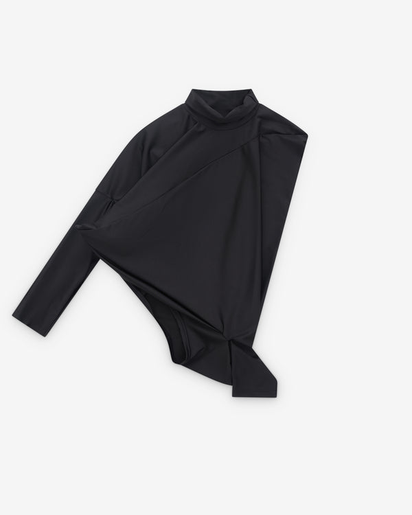 Junya Watanabe - Women’s Asymmetric Long Sleeve T-Shirt - (Black)