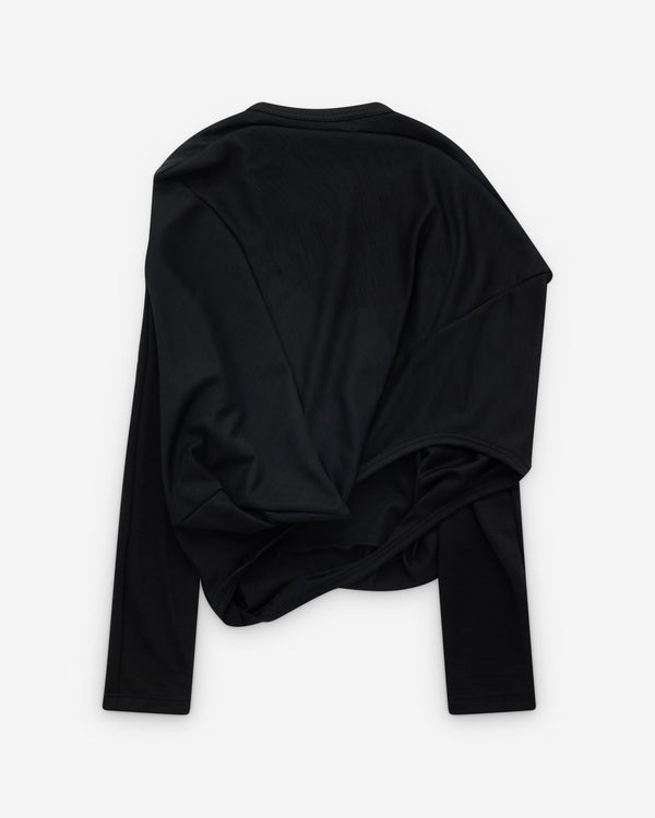 Junya Watanabe - Women’s Angular Long Sleeve T-Shirt - (Black)
