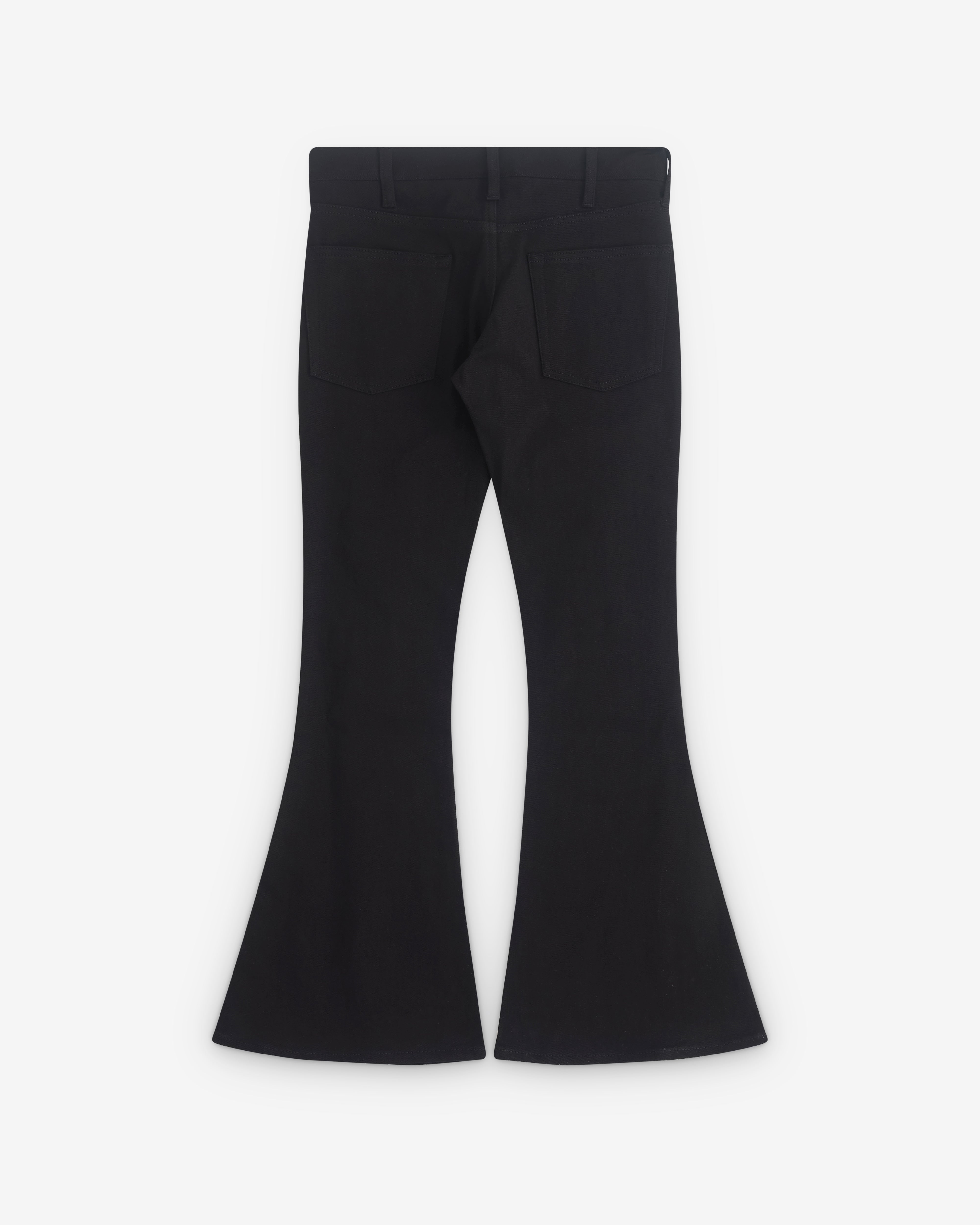 Junya Watanabe: Women's Flared Jeans (Black) | DSML E-SHOP